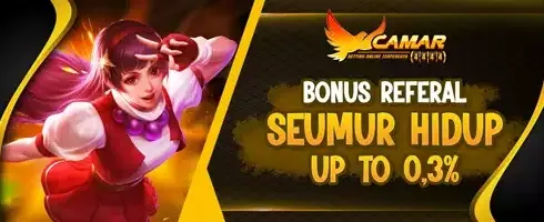 Referral Seumur Hidup 0.3% promotion banner
